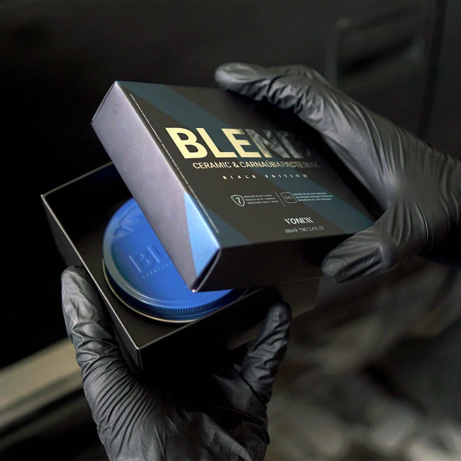 Amazon.com: Vonixx Blend Ceramic & Carnauba Paste Wax - Black